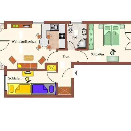 Haus Duhner Brise, Whg 3, Seesicht